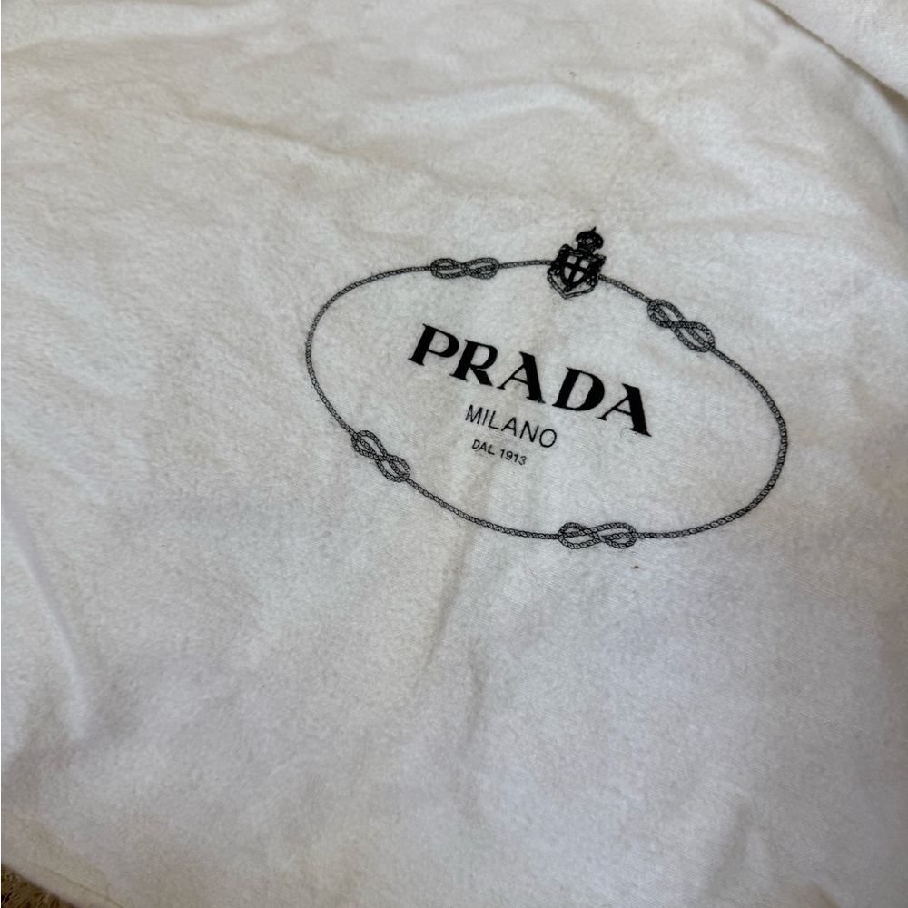💯Authentic PRADA CANAPA Pink Canvas Logo Tote - Picture 14 of 14